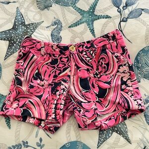 Lilly Pulitzer 5” Callahan knit short in low tide navy